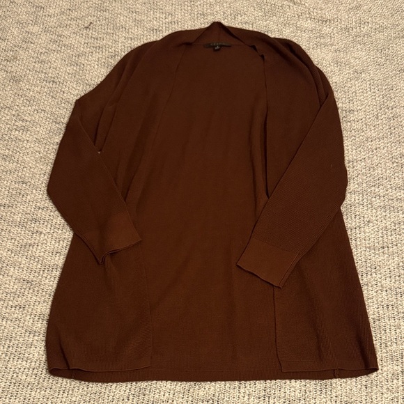Cyrus Sweaters - Cyrus Open Front Cardigan – Women’s Small – Chocolate Brown